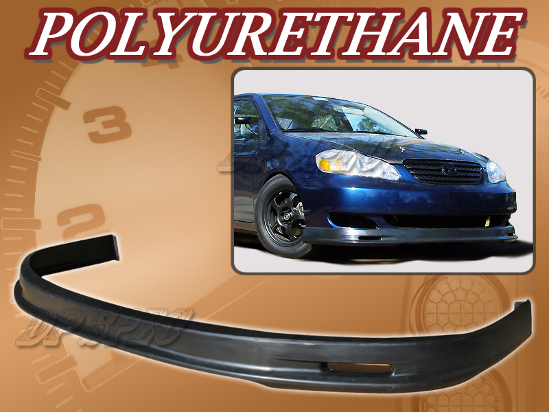 FOR 05-06 TOYOTA COROLLA T-M POLY URETHANE PU FRONT BUMPER LIP SPOILER ...