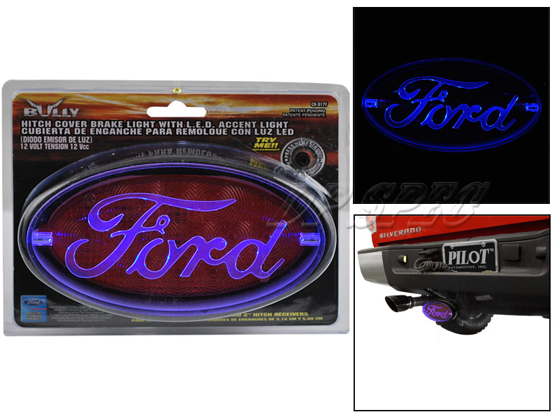 Lighted ford receiver cover #6